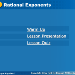 Holt mcdougal algebra 1 answers pdf